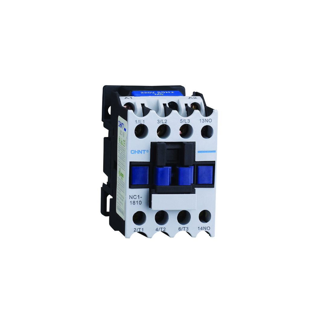 Contattore CHINT serie NC1 3P 18A 1NA 230Vac 221544