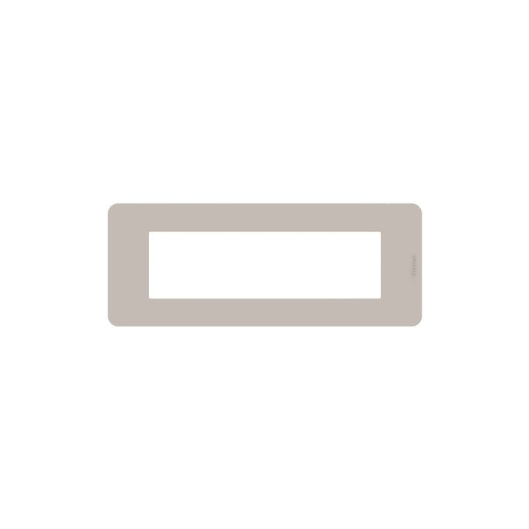 Placca Bticino Matixgo 7 moduli SAND JA4807TS