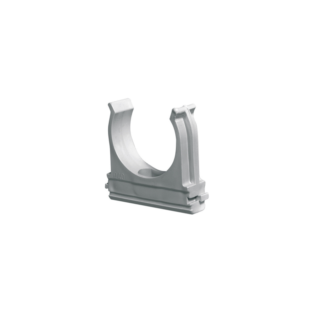 Clip fissatubo Elettrocanali a scatto Ø 16 mm ECCF16