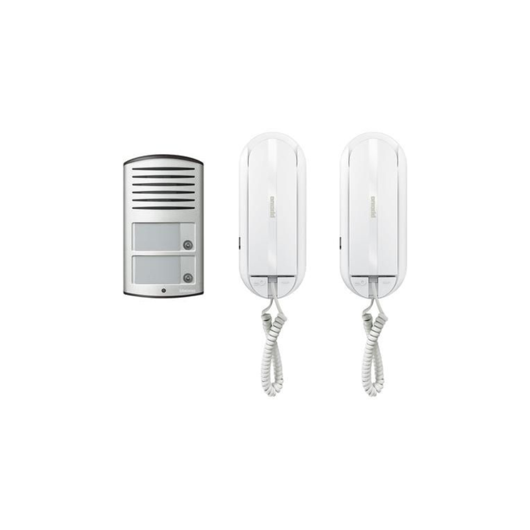 BTicino Linea 2000 Sprint L2 – Kit Audio Bifamiliare 2 Fili