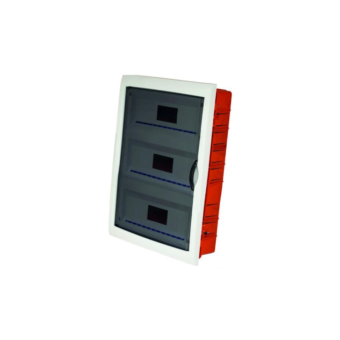 centralino da incasso con portello 36 moduli bianca fg14336