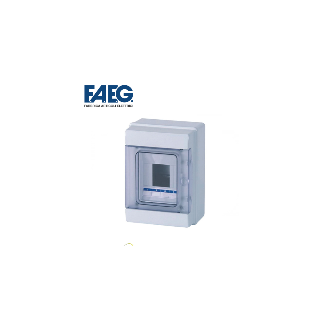 FG14504 Centralino da parete 4 moduli stagno IP65