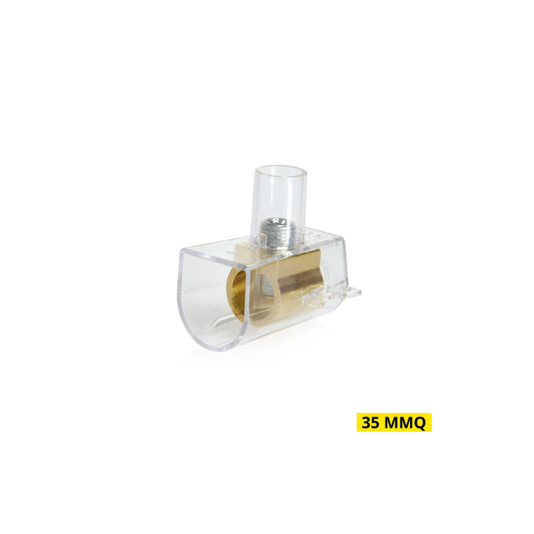 Morsetto a cappuccio trasparente Forbox 25 mmq 1pz FG25032