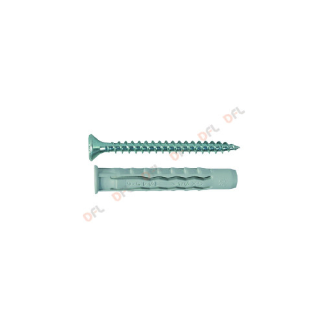 TASSELLO NYLON GL-VPS MM 6 PZ 15 -K C/VITE TPS 4,5X40