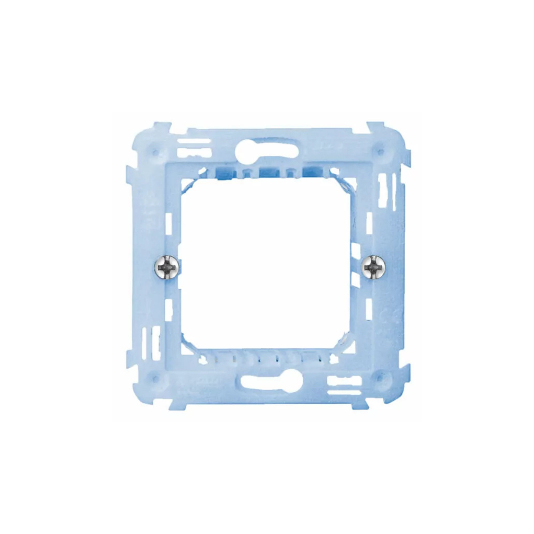 Supporto AVE con griffe S44, per scatole tonde diametro 60 mm, 2 Mod. 44A02