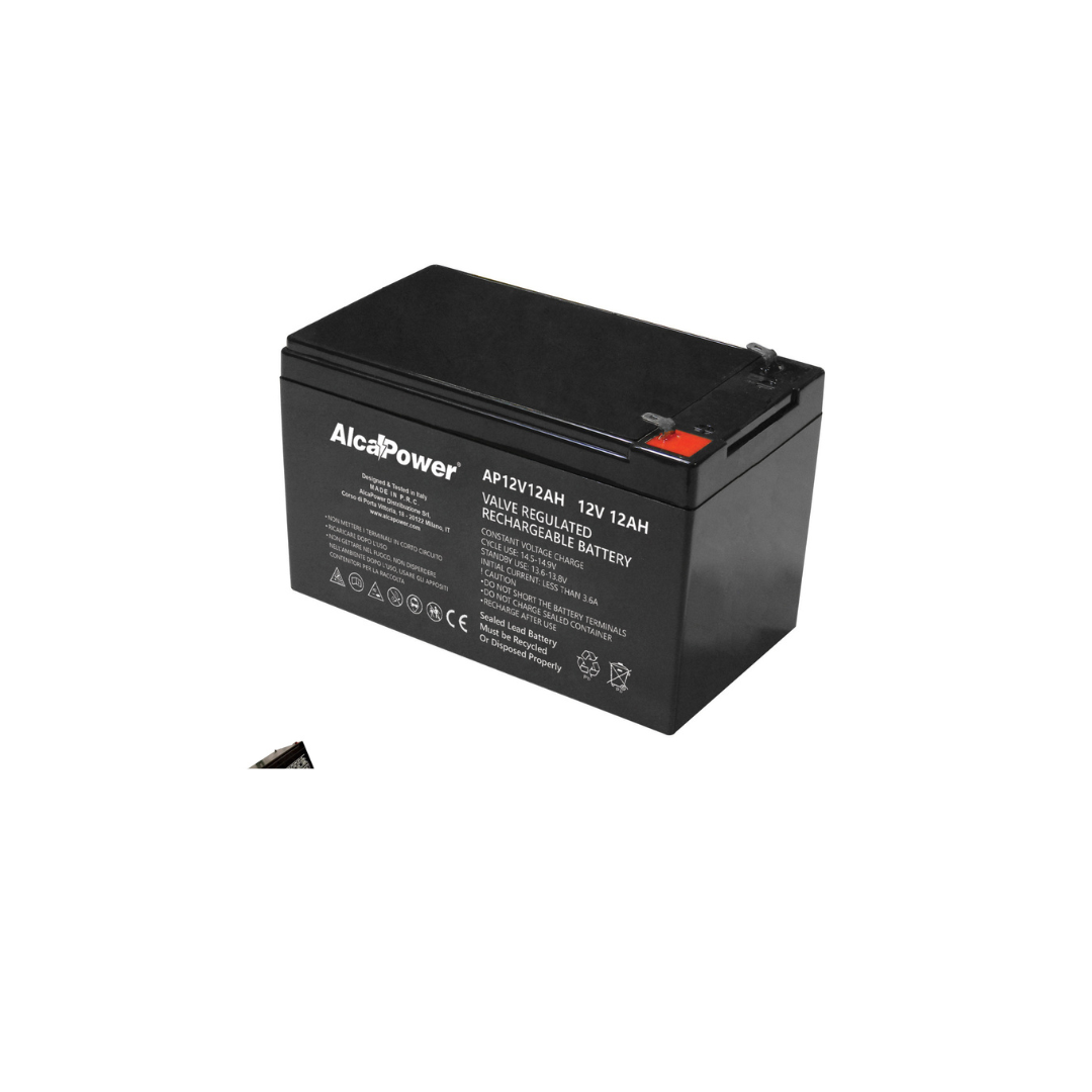 Batteria Alcapower 12V 12Ah (Cod. 204038 / AP12V12AH) – Ermetica AGM