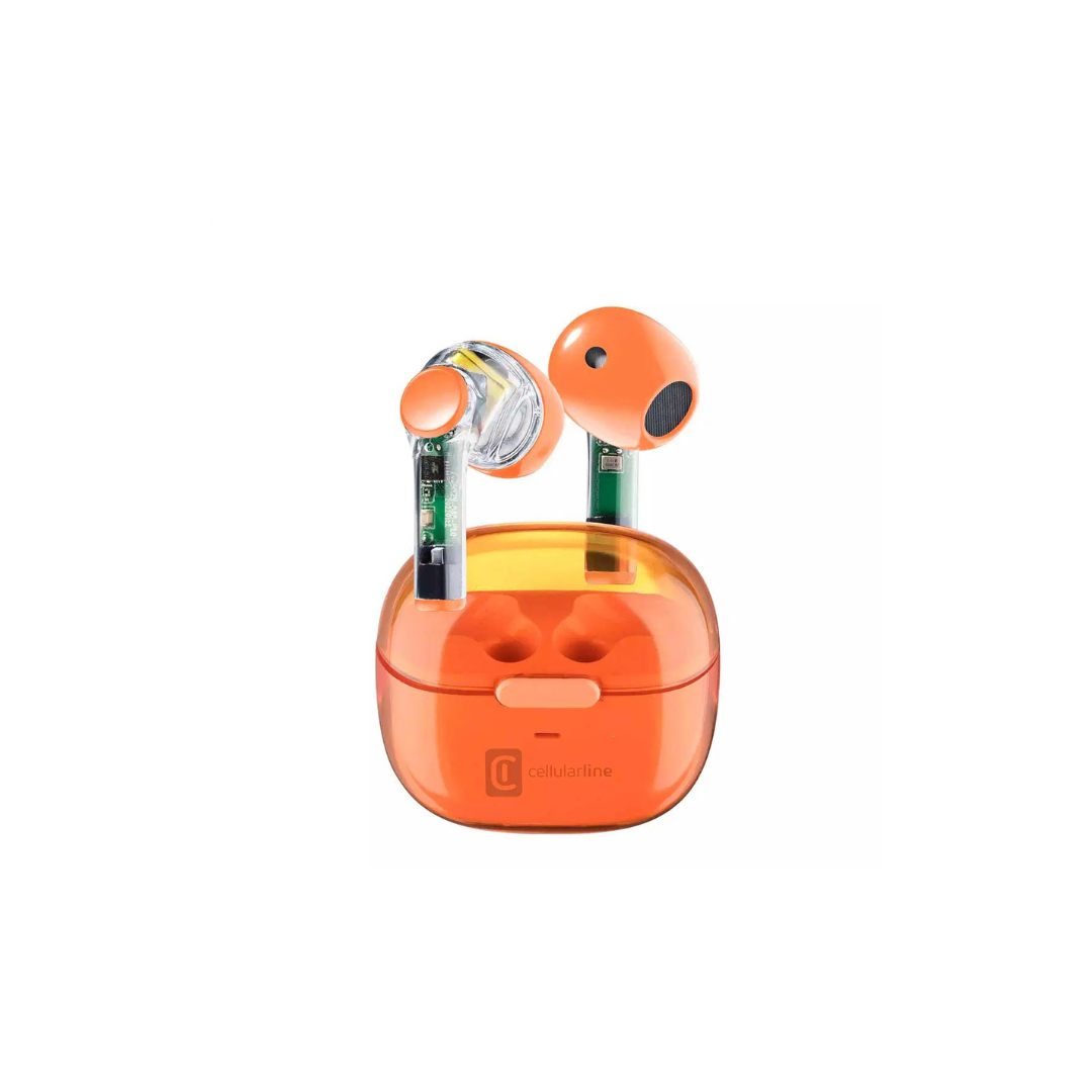 Auricolari Bluetooth® dal design originale, arancio , Cellularline