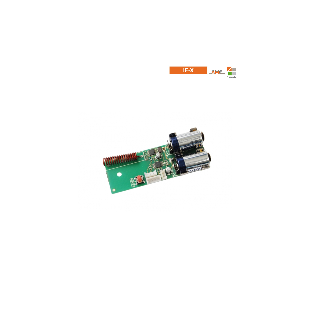 AMC IF‑X – Trasmettitore Universale 433 MHz per Sensori a Basso Consumo, Compatibile Allarmi Wireless