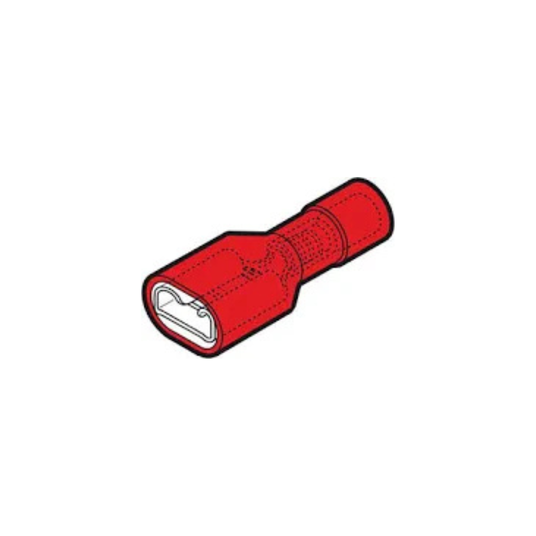 Connettore ad innesto femmina isolato Range 0.25 ÷ 1.5 mm² RF-F608P CEMBRE