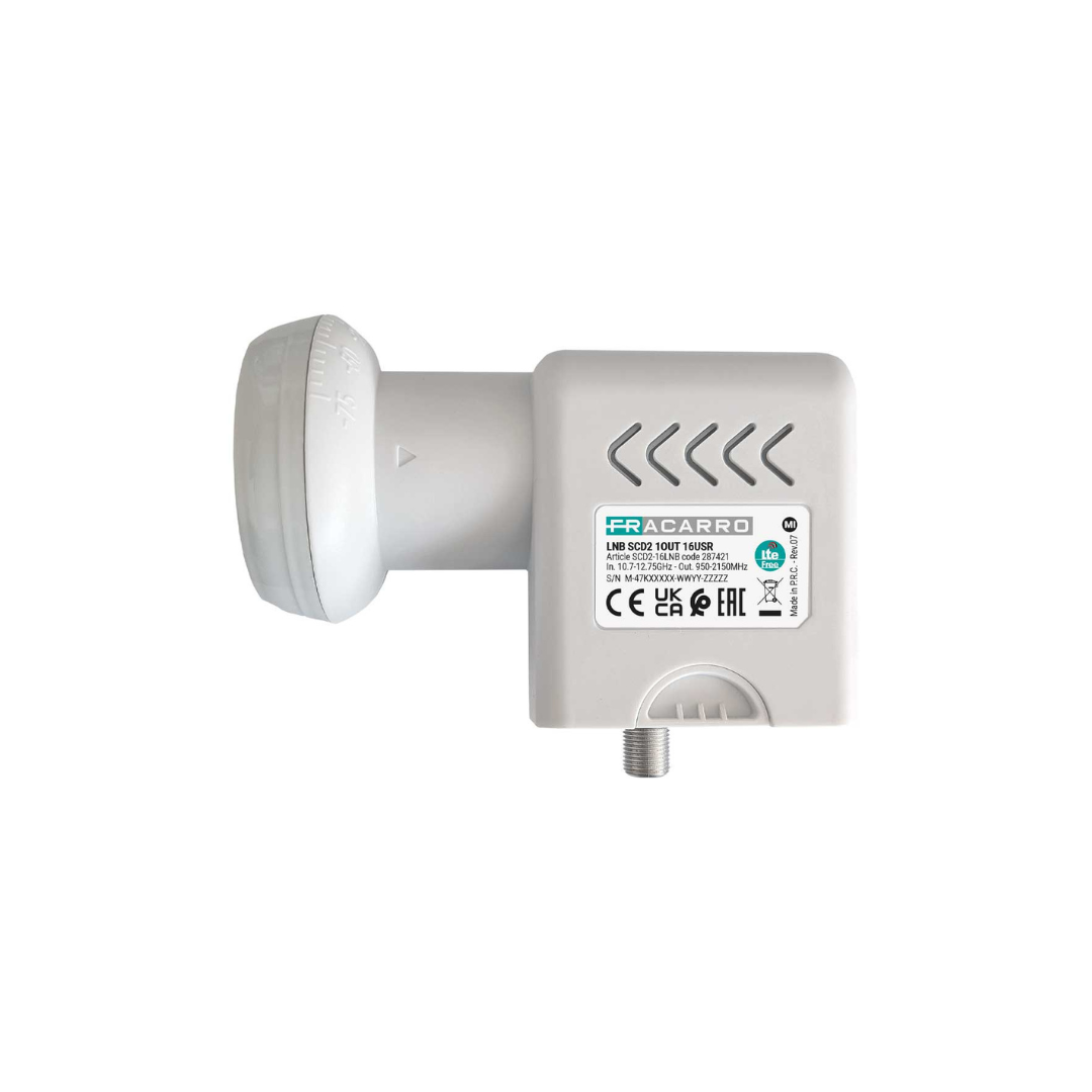 LNB con un’uscita SCD2 (dCSS) FRACARRO 287421