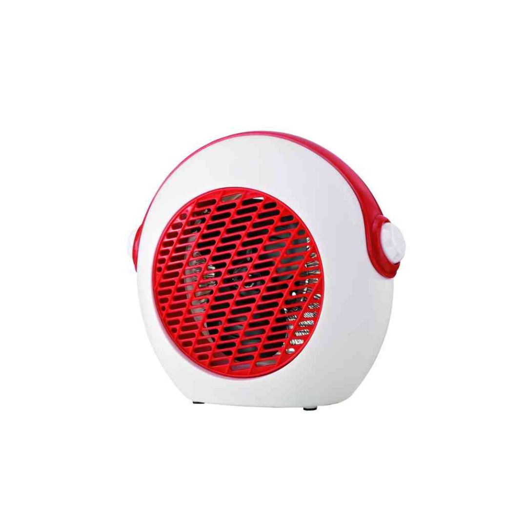 CFG ER022 Buddy – Termoventilatore Elettrico 2000 W Rosso con Termostato Regolabile, Compatto e Silenzioso