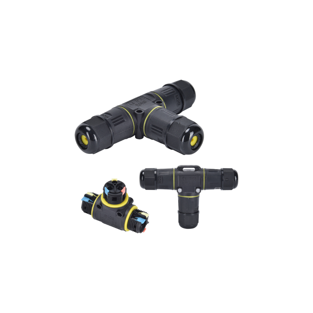 Connettore/Giuntacavo FAST IP68 a T-3 vie ALCAPOWER 930491