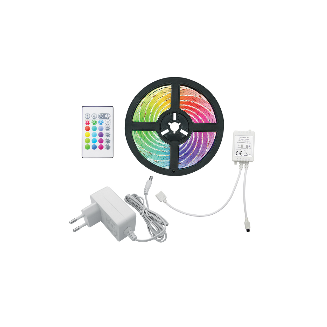 Kit Striscia LED COB 1m IP65 RGB 12V ALCAPOWER 927032