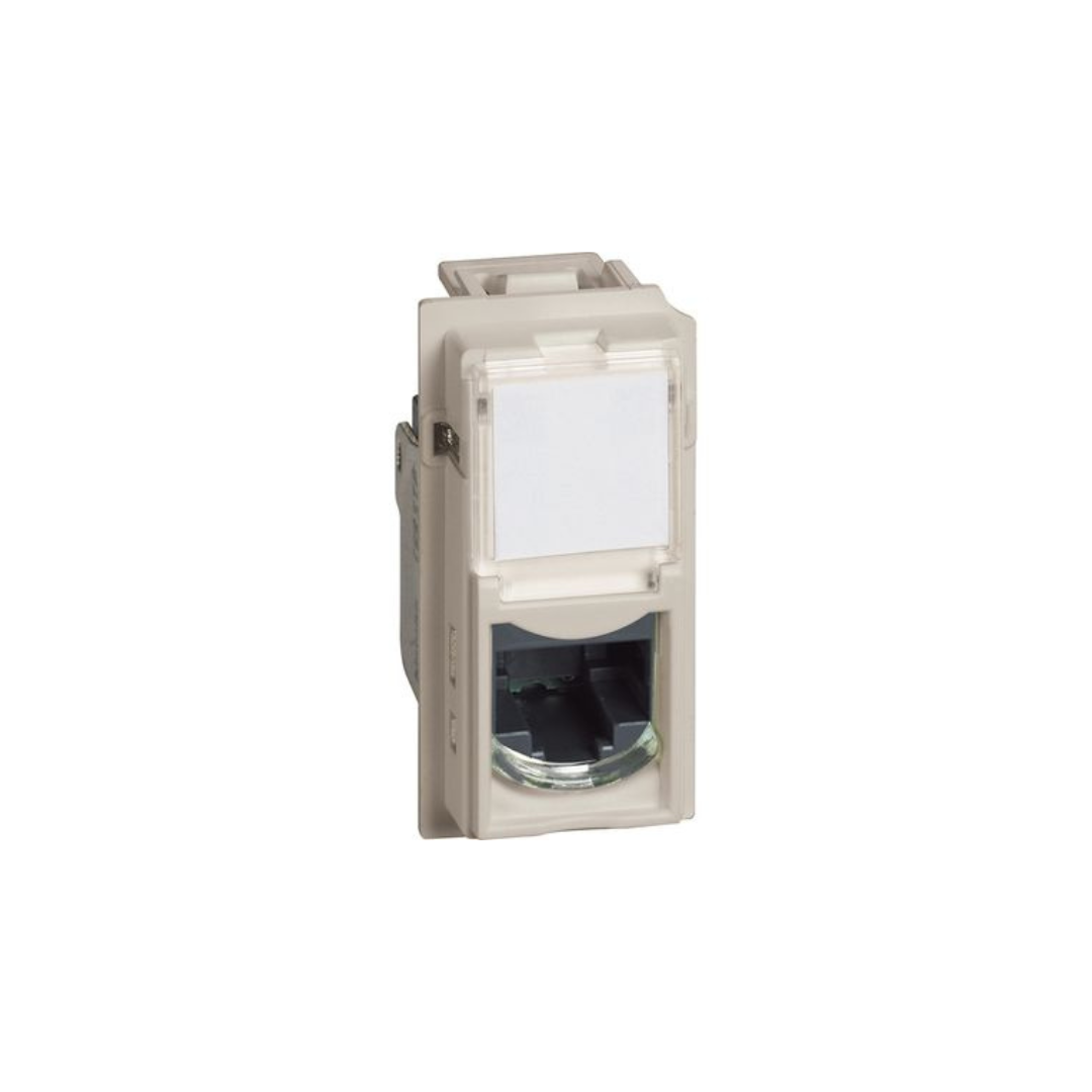 Connettore RJ45 Bticino LivingNow sabbia KM4279C5E