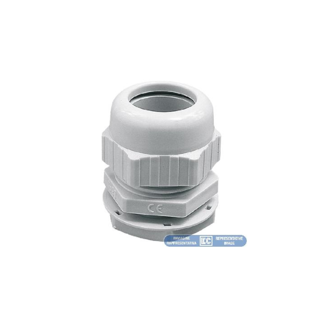 Pressacavo ELETTROCANALI PG13.5 con ghiera EC51013