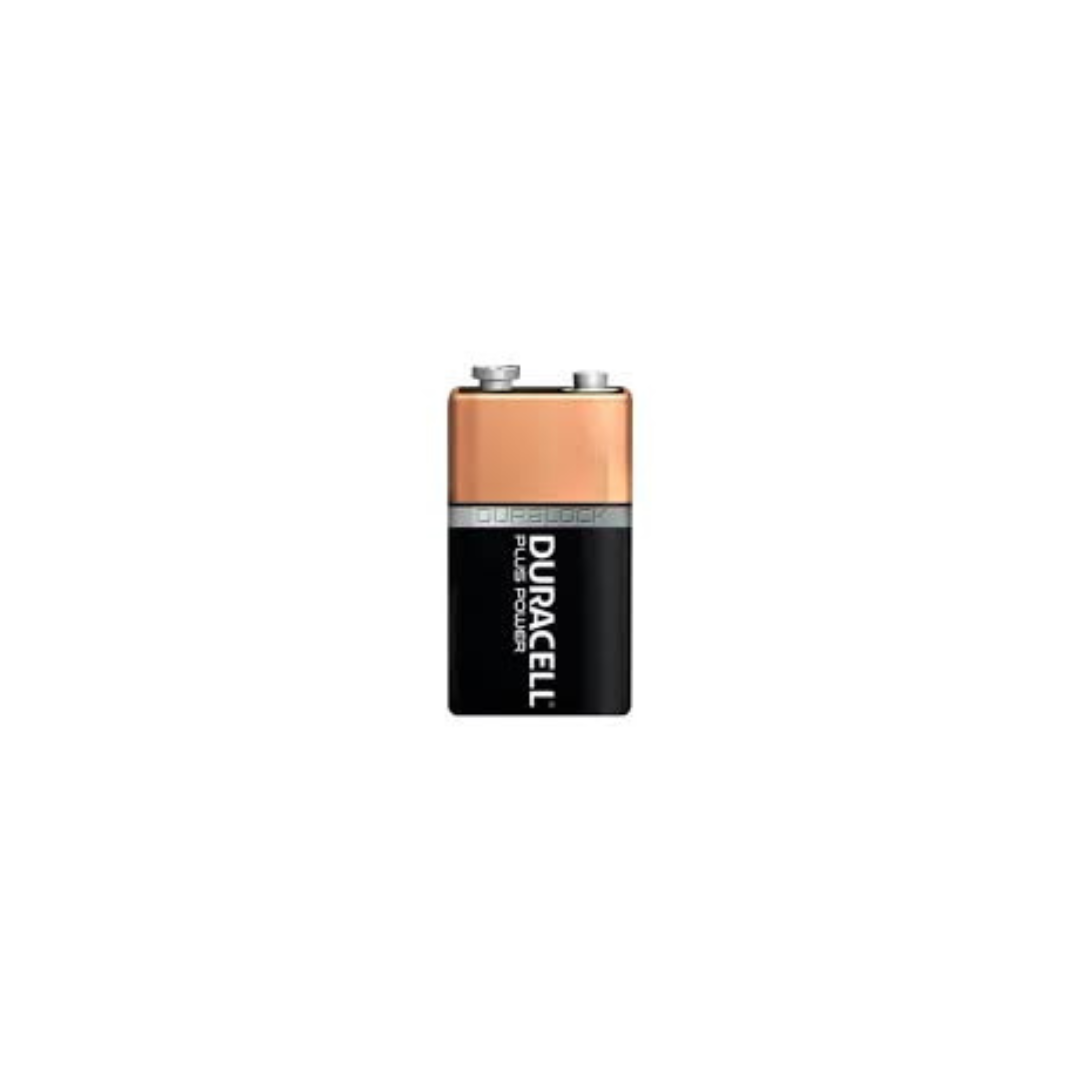 Batteria alcalina Duracell Plus 9 V (1 pezzo)