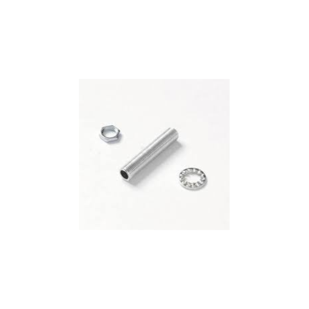 Niples in metallo M10x1 200 mm FAI 0228/20 | Raccordo filettato per illuminazione