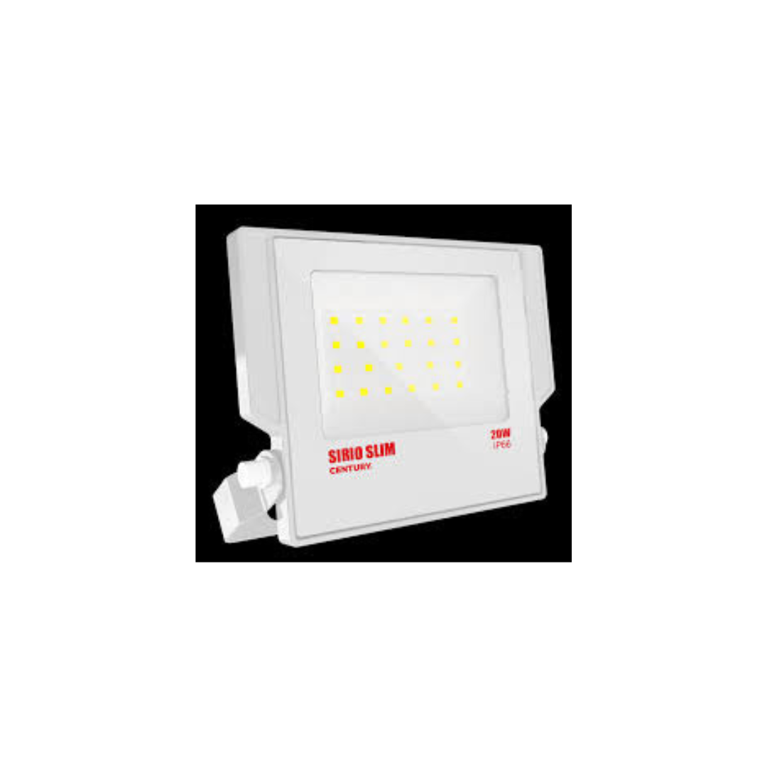 Proiettore Faretto LED Slim Century Sirio Bianco 50W 4000K IP66 | SRSB-509540
