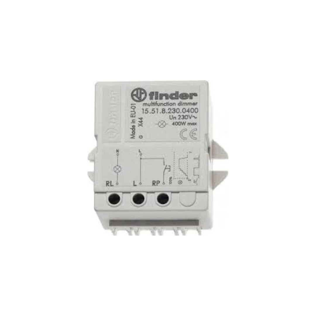 Finder 155182300400 – Dimmer da Pannello 400W per Illuminazione – FIN155182300400