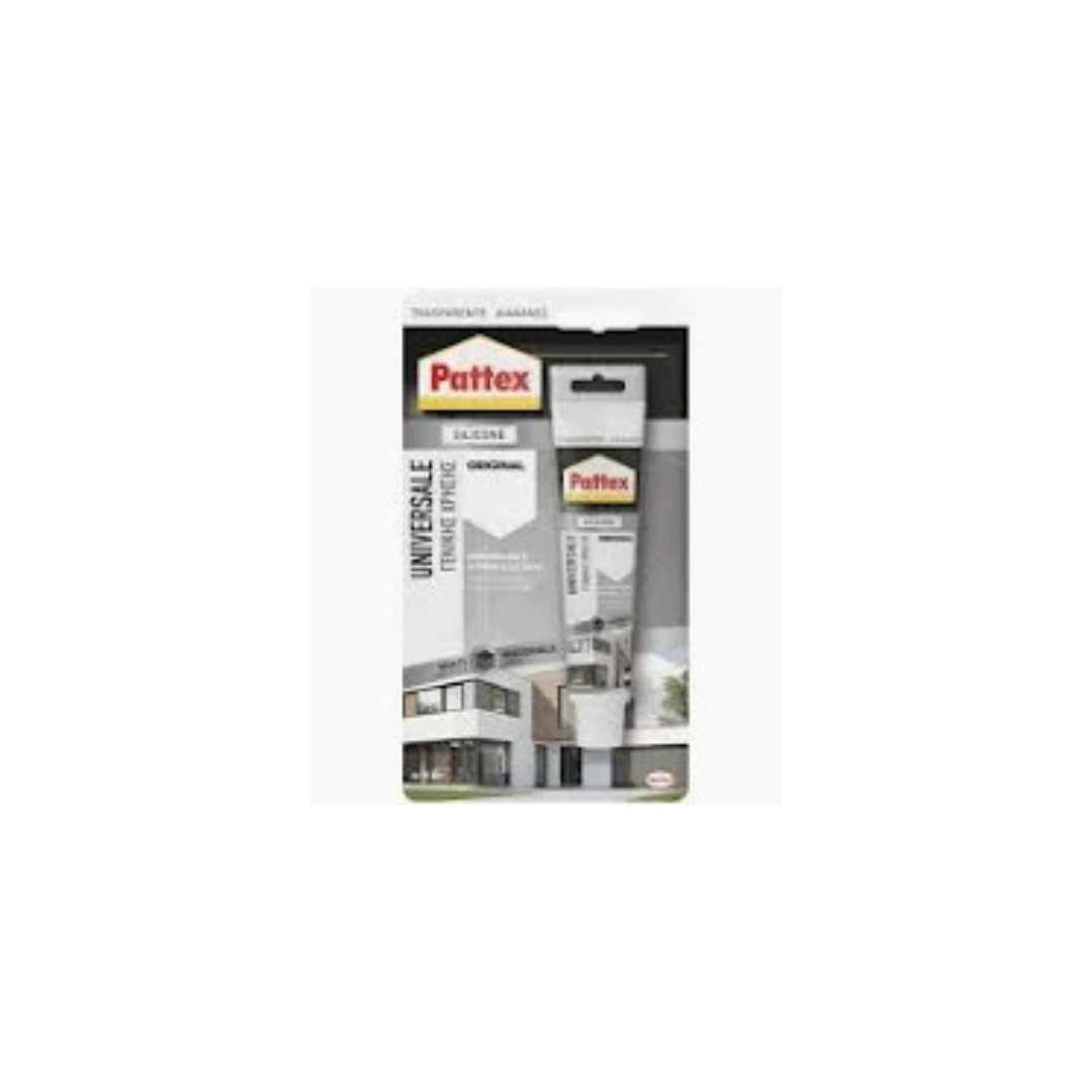 Silicone Universale Pattex 50 ml – Sigillante Trasparente per Interni ed Esterni