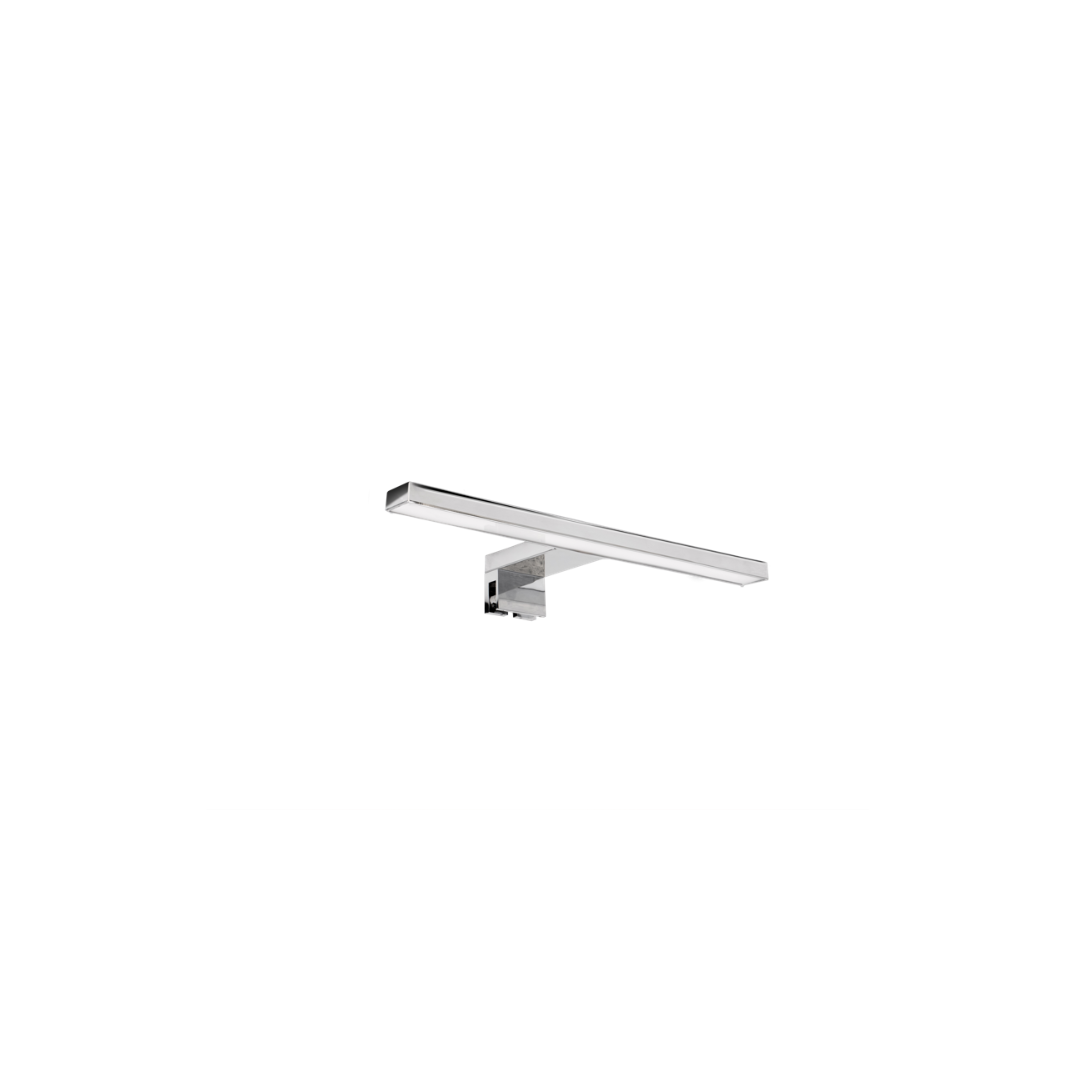 Apparecchio Diva Cromo 450 mm Century – Illuminazione Lineare Elegante per Interni