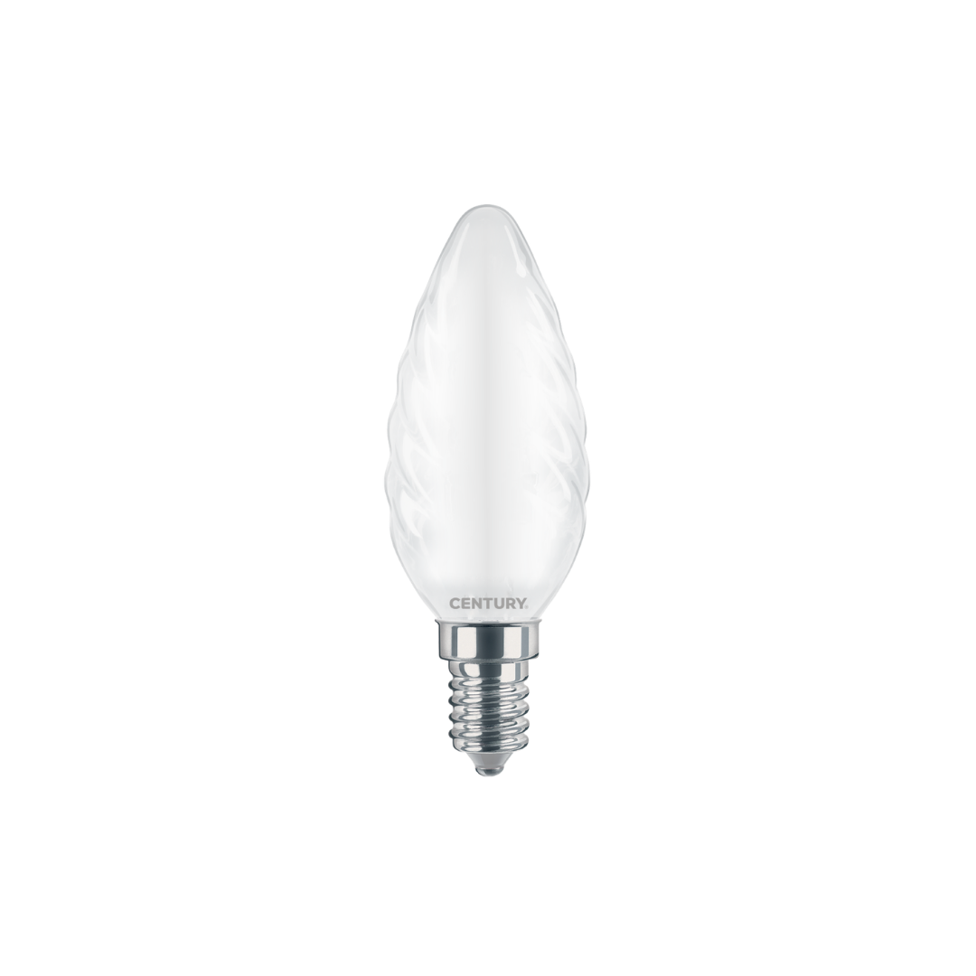 Lampadina LED a Filamento Incanto Saten Tortiglione 6W E14 806 lm – Mod. INSTOR-061430