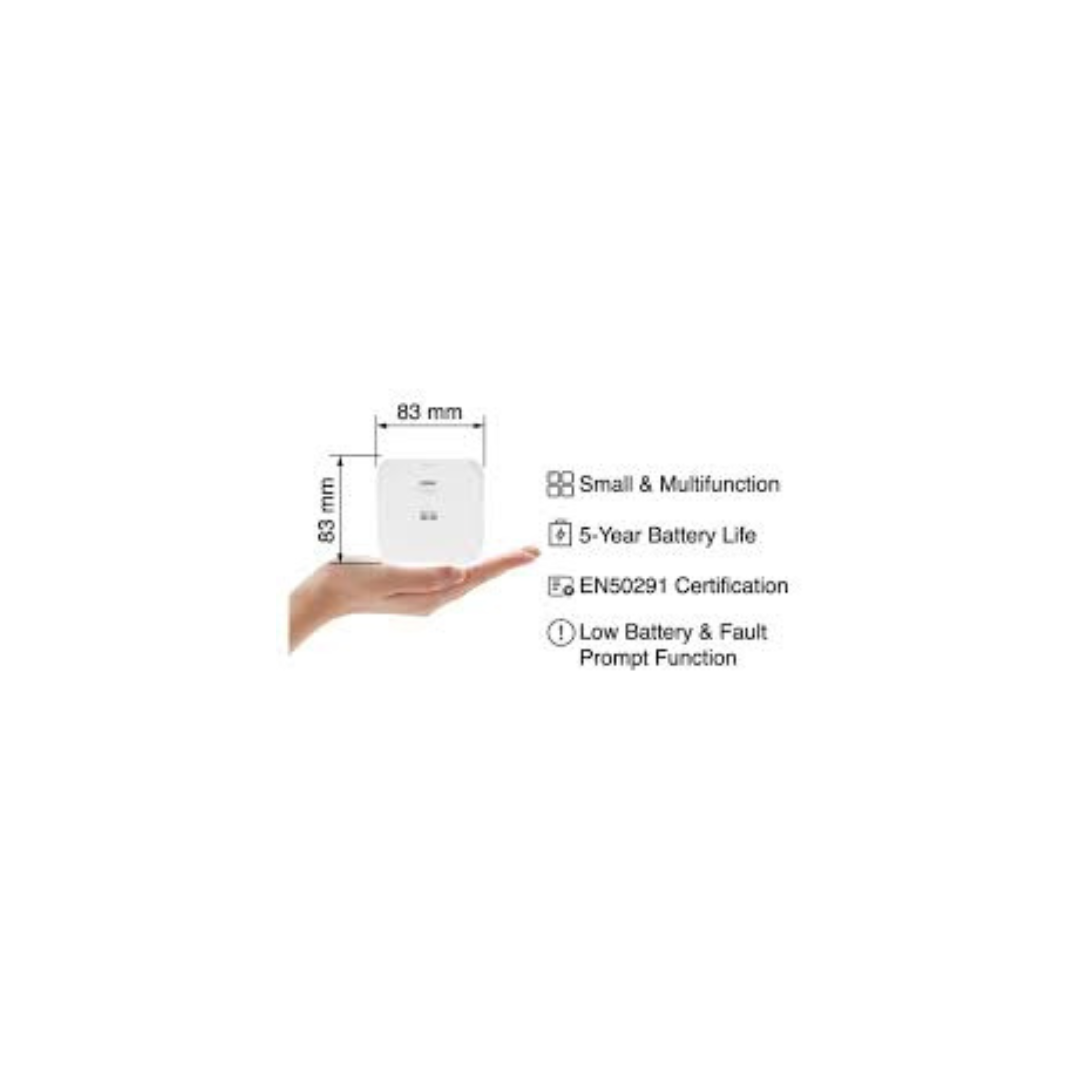 Rilevatore Monossido di Carbonio 36/05270-00 – Sensore CO da Parete con Allarme