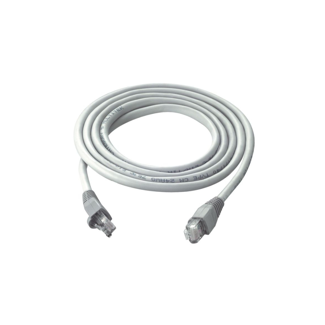 Patch Cord Cat.5e UTP 20m Grigio – Elcart 40/50550-00 CCA PVC