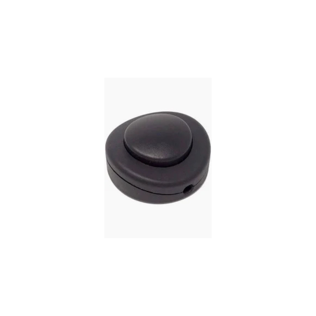 Interruttore a Pedale Unipolare Nero FAI 0237/N 250V 2A