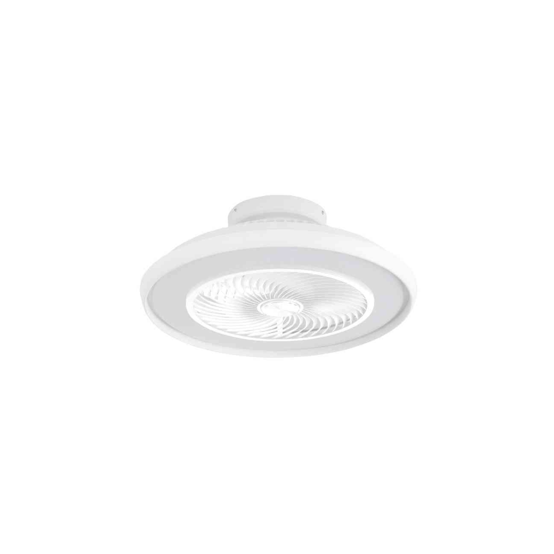 ATOLLO WHITE EV138 Ventilatore a Soffitto con Luce LED | Design Moderno