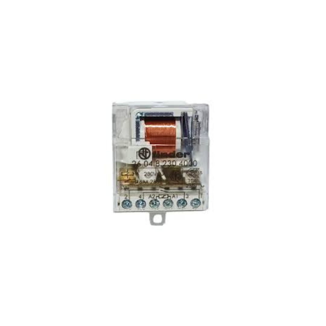 Finder 260482304000 Relè ad Impulsi Passo Passo 2 NO 10A 230V AC