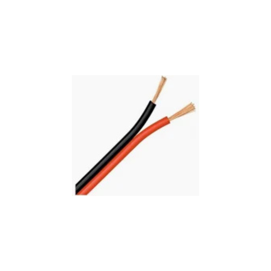 Cavo Piattina Audio Rosso/Nero 2x1,00 mm² RMC FRH221RNM Eca - Vendita al Metro