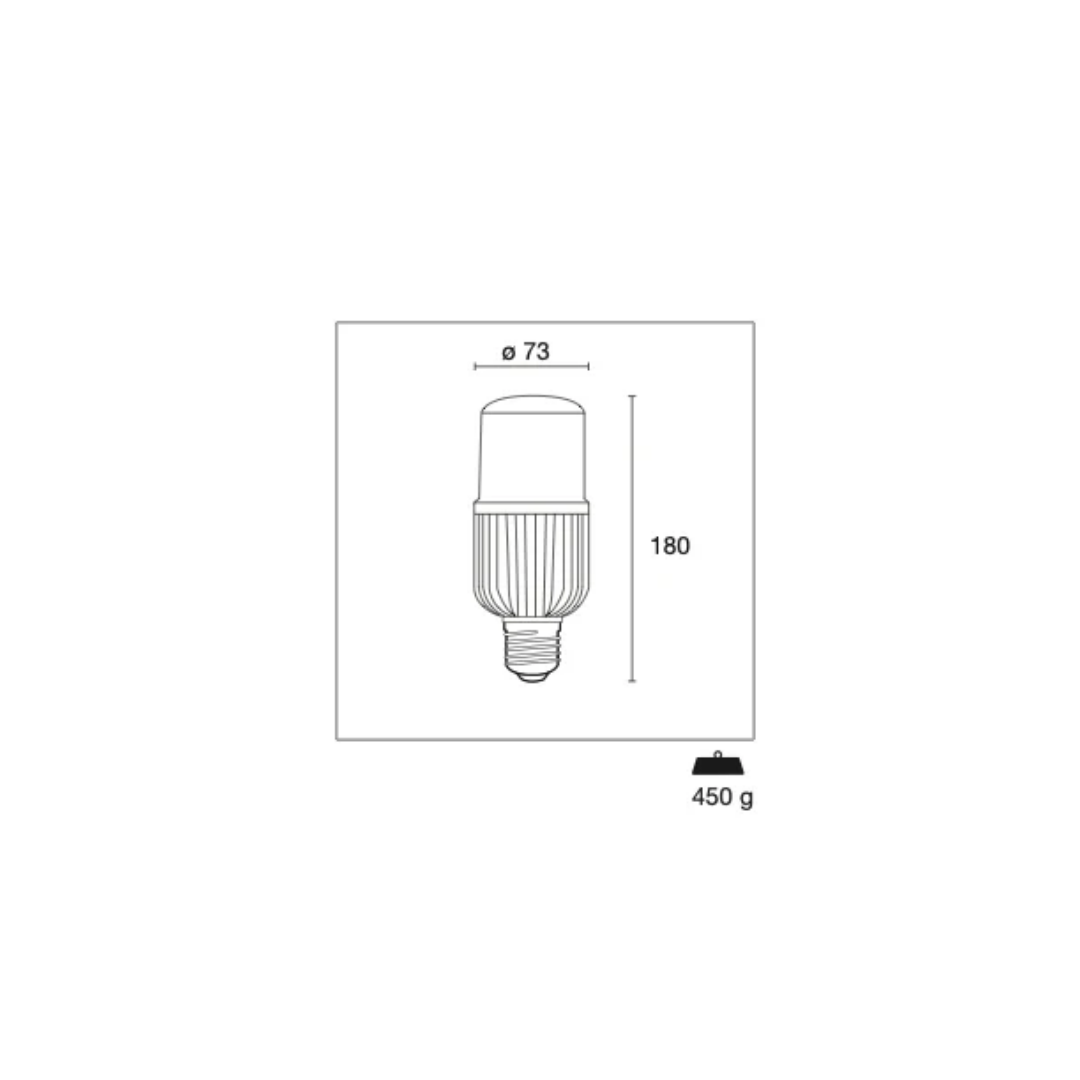 Lampadina LED Speciale PLOSE E27 40W 4000K Luce Naturale Lumen 5700 – Century PSE-402740-E27