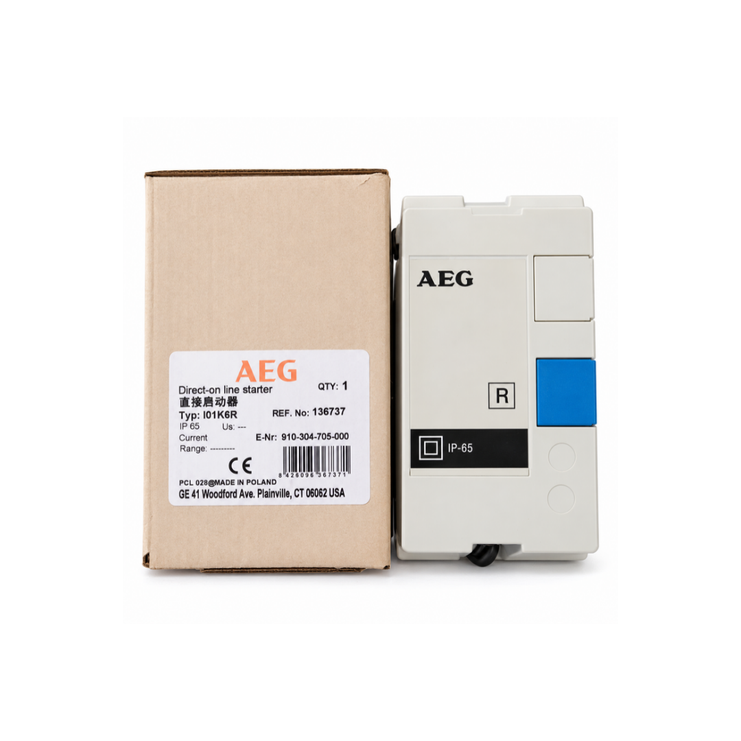 Scatola Stagna AEG IP65 con Pulsante Reset – Modello 910‑304‑705