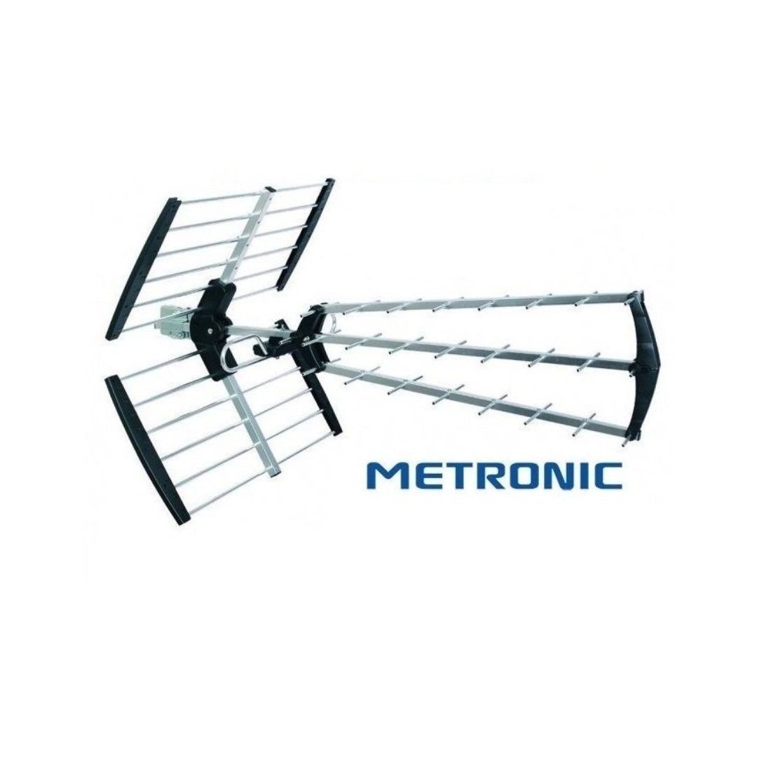 Metronic 415058 – Antenna Esterna Trinappe Combinata 5G UHF per TV Digitale