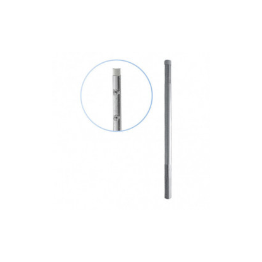 Metronic 450317 Palo Telescopico 2x2 m Ø25/30 mm | Supporto Antenna TV