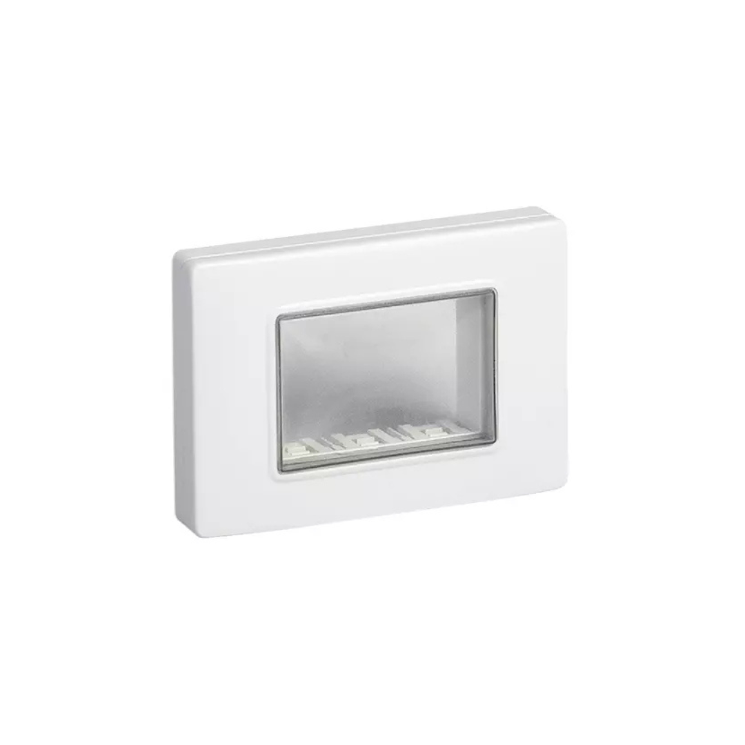 Vimar 14943.01 – Calotta IP55 3 Moduli con Viti, Bianco, Protezione Affidabile