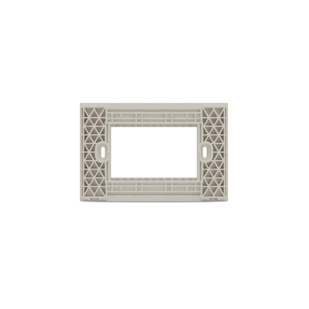 Supporto Serie ZEN Sabbia 3 Posti –Z2003S per Scatola da Incasso