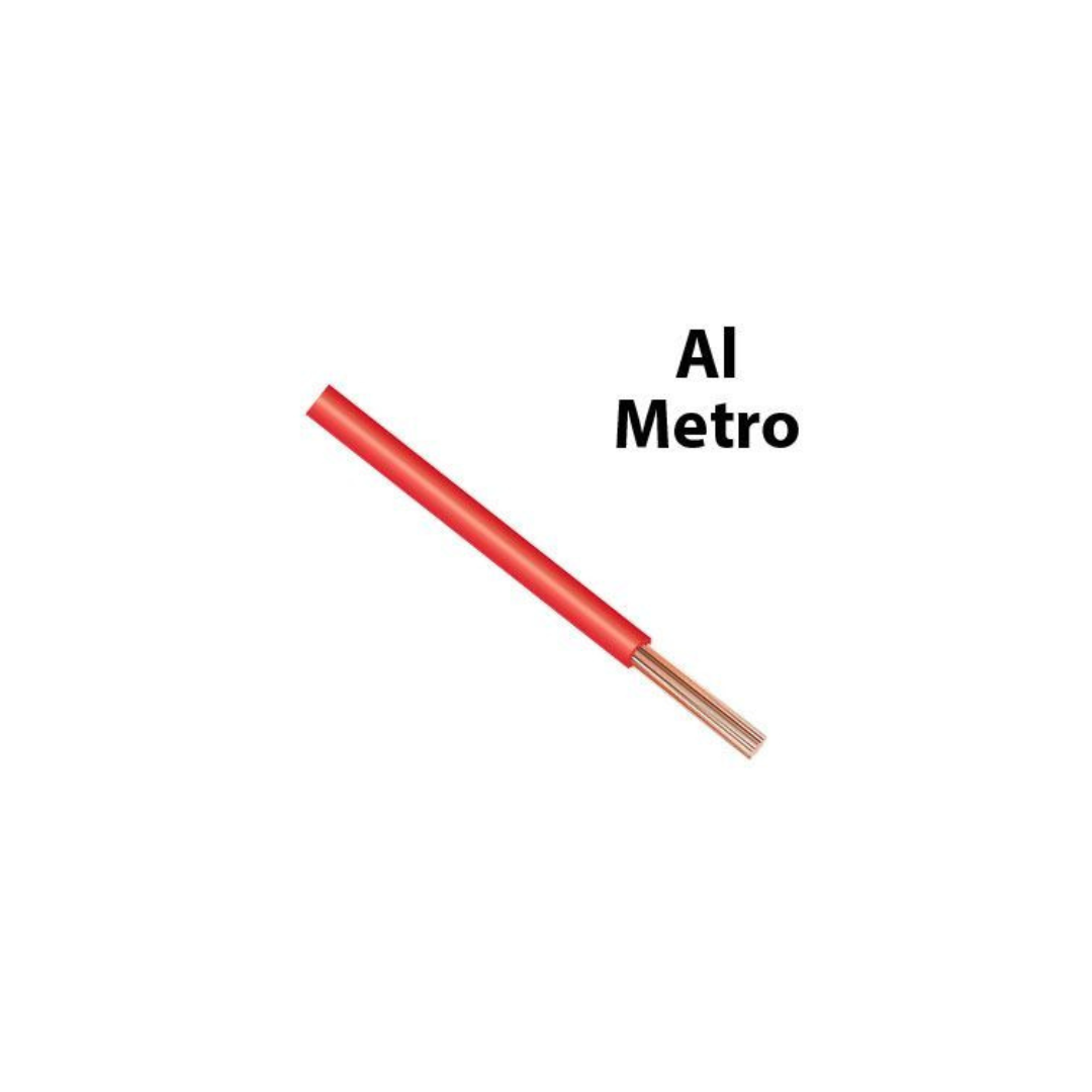 Cavo unipolare antifiamma FS17 1X2,5mmq Rosso Mt