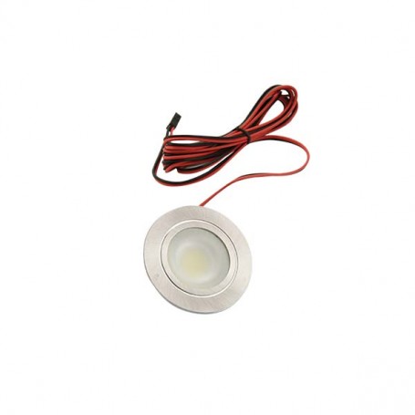 Faretto da Incasso Led Per Mobili Mensole Cappa Cucina 12V 2,5W 3000K