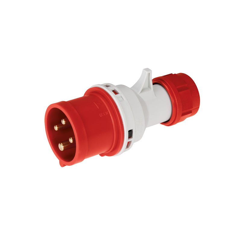 Elettrocanali EC69074 Spina Industriale 380V 16A 3P+N+T IP44 | Spina CEE Professionale
