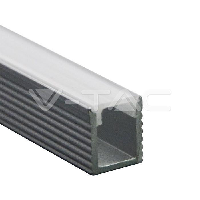 Led striscia mounting kit with diffuser surface 2000x7.8x9mm - v-tac