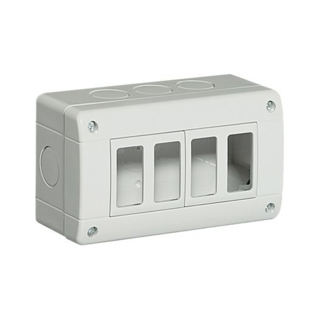 Custodia Bticino Matix  IP40 4 moduli 25404
