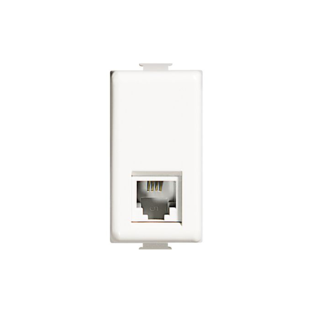Connettore telefonico RJ11 Bticino Matix connessione tipo K10 AM5958/11N
