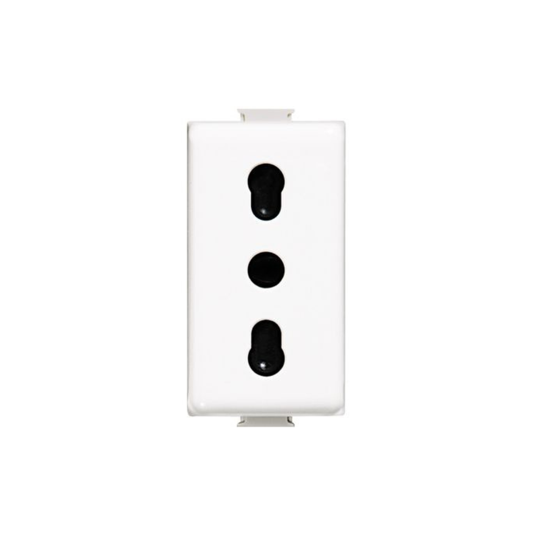Presa 2P+T 16A 250Vac standard italiano am5180