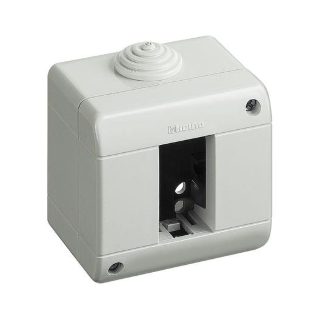 custodia IP40 composta da base e coperchio - per 1 modulo Màtix