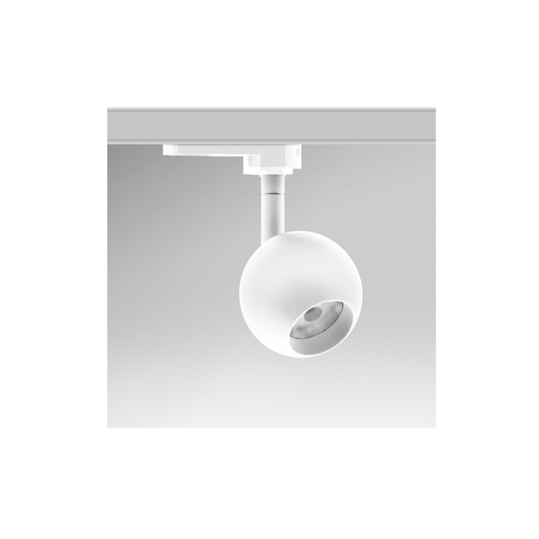 TRACK LIGHT LED REGIA MINI SFERA BIANCO 10W - 4000K - 855 Lm - IP20