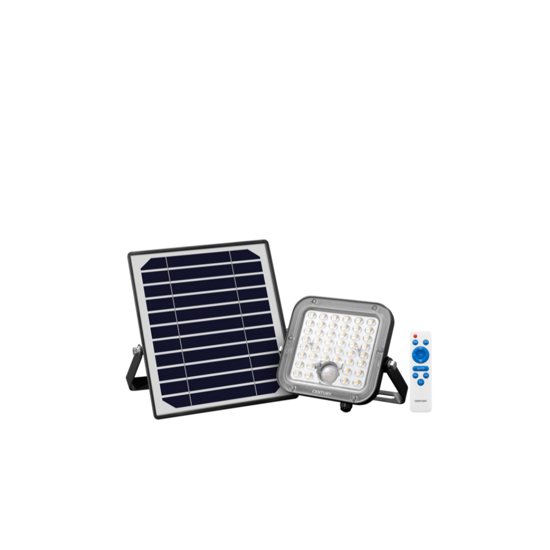 PROIETTORE LED SOLARE ENERGY SENSOR 30W - 4000K - 4800 Lm - Dimm. - IP65