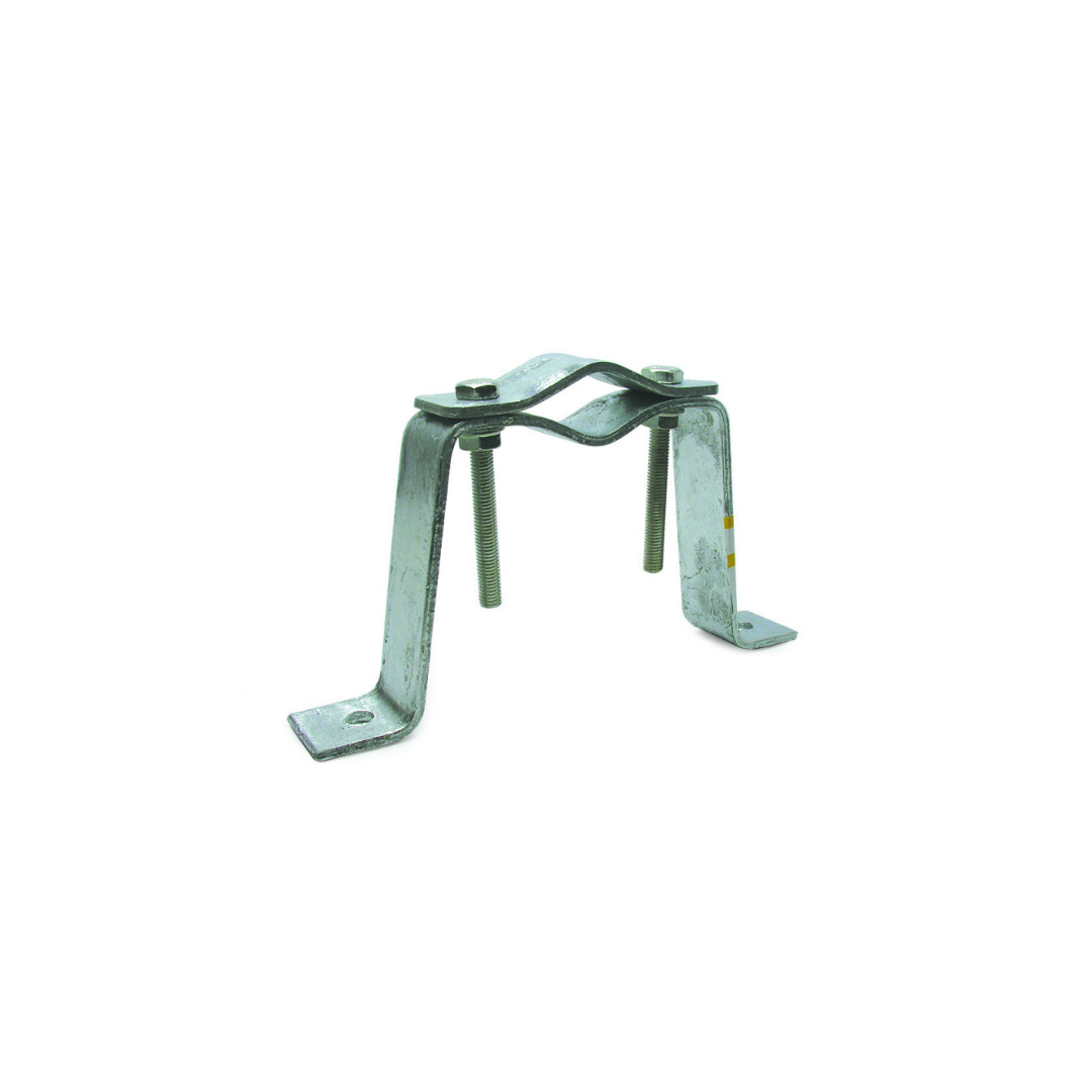 Ferramenta zanca a U rinforzata 10 cm