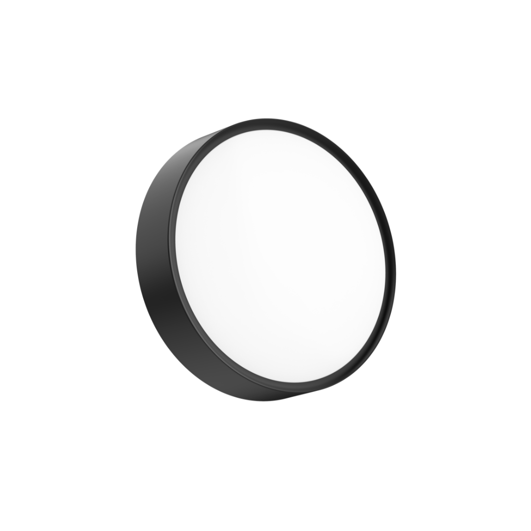PLAF. BLANCA LUXE 300mm 17W - 3000K-4000K-6500K - 2200 Lm - IP20 NERO
